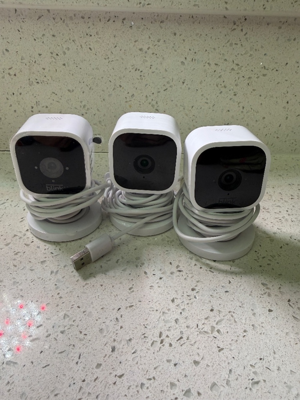 Trio Mini Blink Cameras